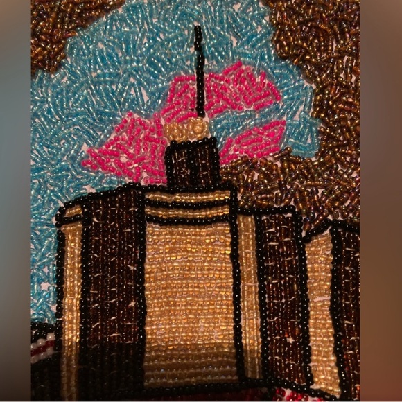 EUC Y&S Hand Beaded Handbag - Picture 6 of 9